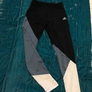 Adidas color blocked leggings